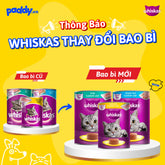 Pate Lon Whiskas Cho Mèo Trưởng Thành 400g